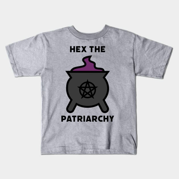 Hex The Patriarchy Kids T-Shirt by Snowsilver16